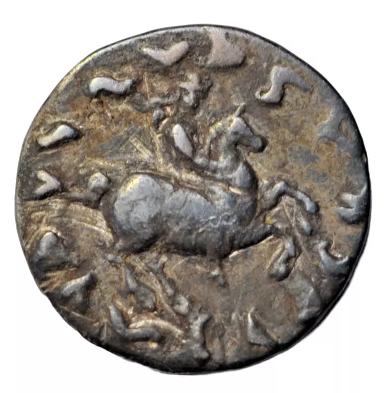 Greek, Baktria, Antimachos II AR drachm, ca. 174-165 BC, Nike, ex-Baldwin c. 1930s