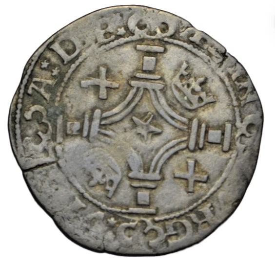 British, Scotland, James IV, BI plack, type IV, Roman lettering, c. 1488-1513, Edinburgh