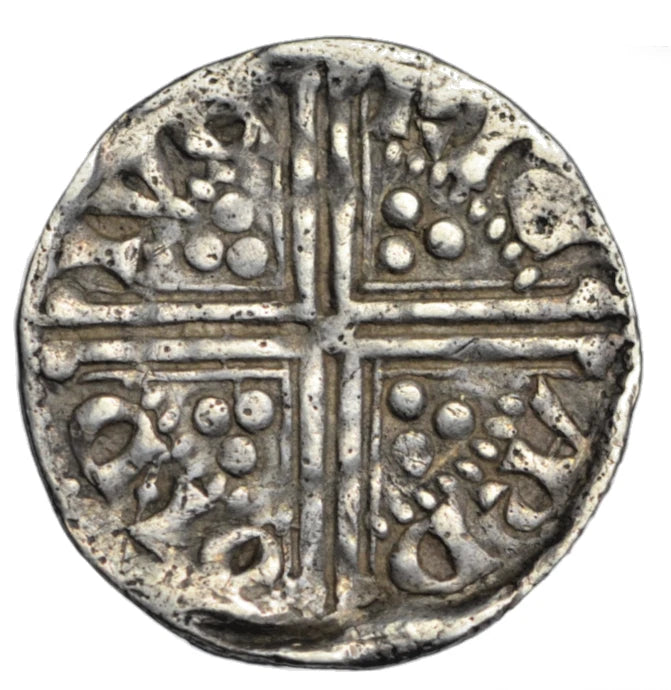 British hammered, Ireland, Henry III, AR penny, c. 1251-4, Richard on Dublin, pellets on N/S