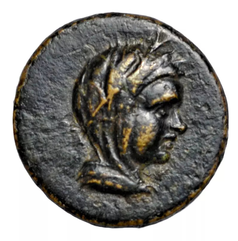 Roman Imperial, Marcus Aurelius, AE quadrans c. 161-180 AD, personification of Winter/SC