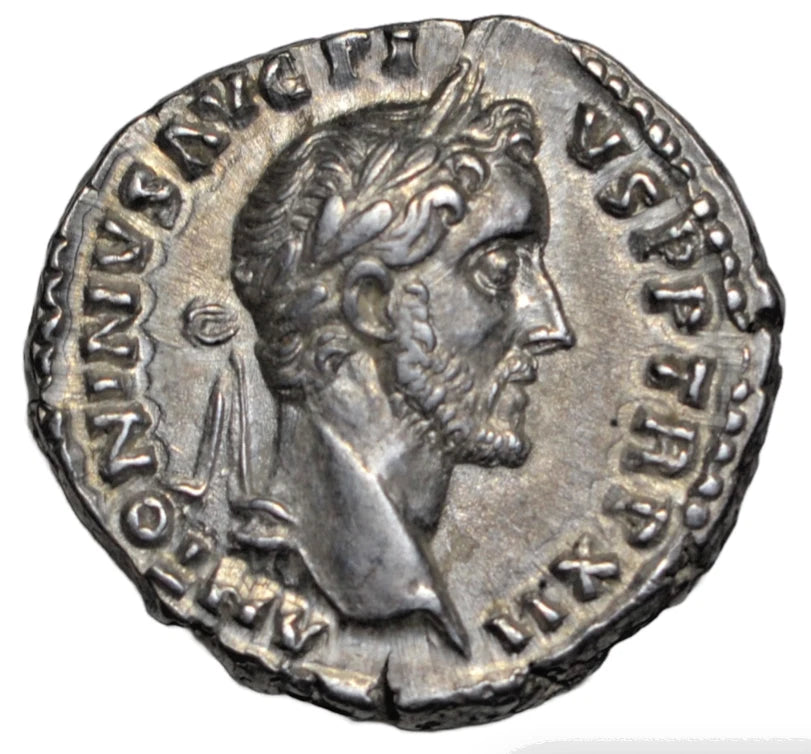 Roman Imperial, Antoninus Pius, AR denarius, Rome c. 148-9 AD, Aequitas standing left, COS IIII