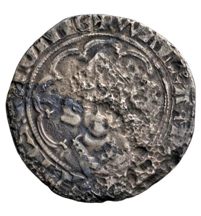 World, Germany, Cologne, Walram von Jülich, AR turnose 1343-4, reads TVYEICN