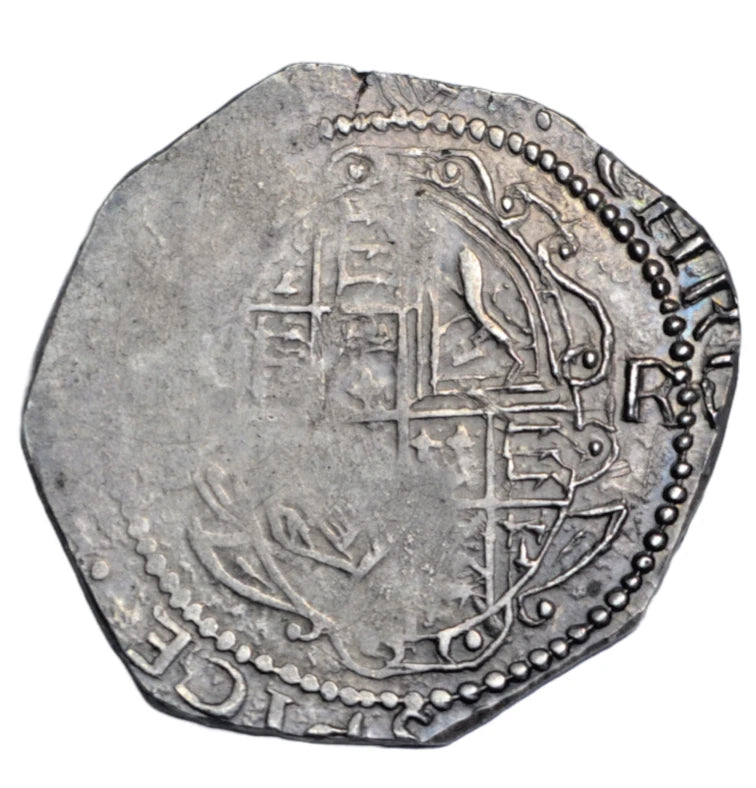 World, Ireland, Confederate Catholics, "Blacksmith's" halfcrown, mm cross c. 1642-3