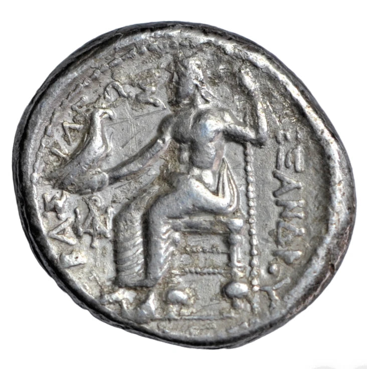 Greek, Macedon, Alexander III "the Great", AR tetradrachm, Amphipolis, c. 323-320 BC