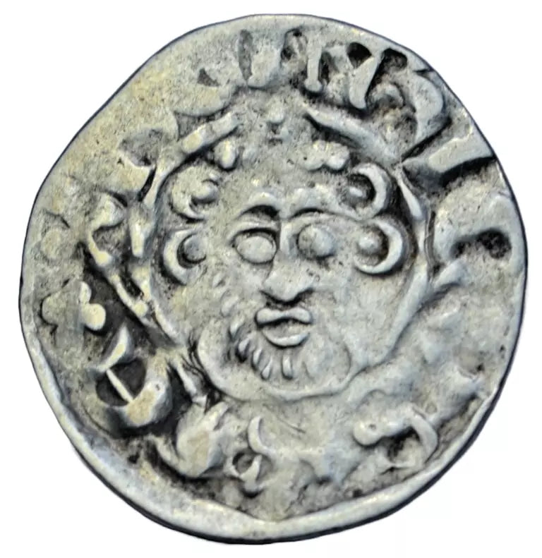 British hammered, John, short cross penny, class VIb2, Wlater on London, legend spelling error !
