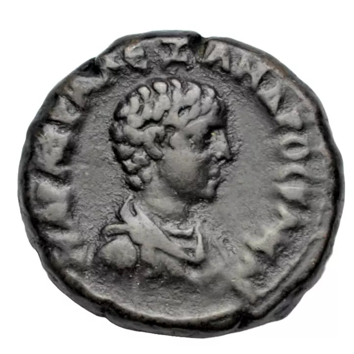 Roman Provincial, Egypt, Alexandria, Severus Alexander as Caesar, BI tetradrachm c. 221-2 AD, Ares
