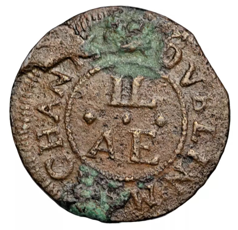 British tokens, Ireland, Dublin, Andrew Lloyd, penny token 1658, ex-Norweb collection (6232)