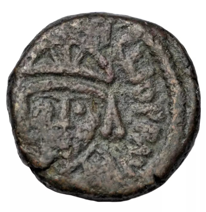 Byzantine, Heraclius, AE half follis, Carthage, c. 610-641 AD, large XX on reverse