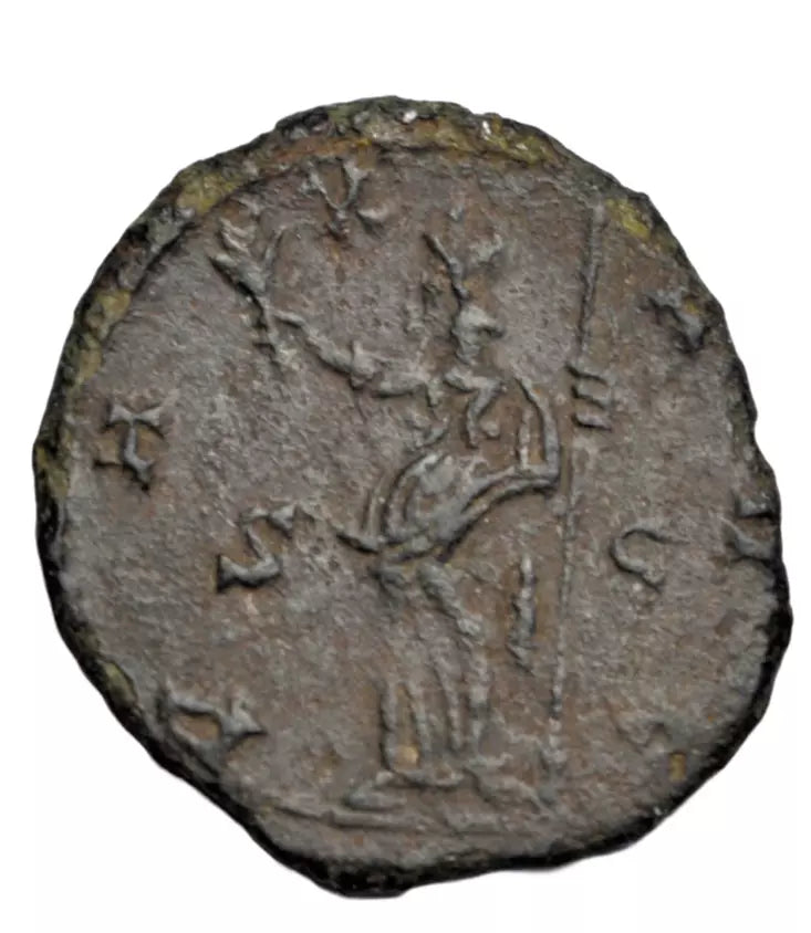 Roman Imperial, Carausius AE antoninianus, uncertain British mint c. 286-93 AD, Pax, RIC V 475