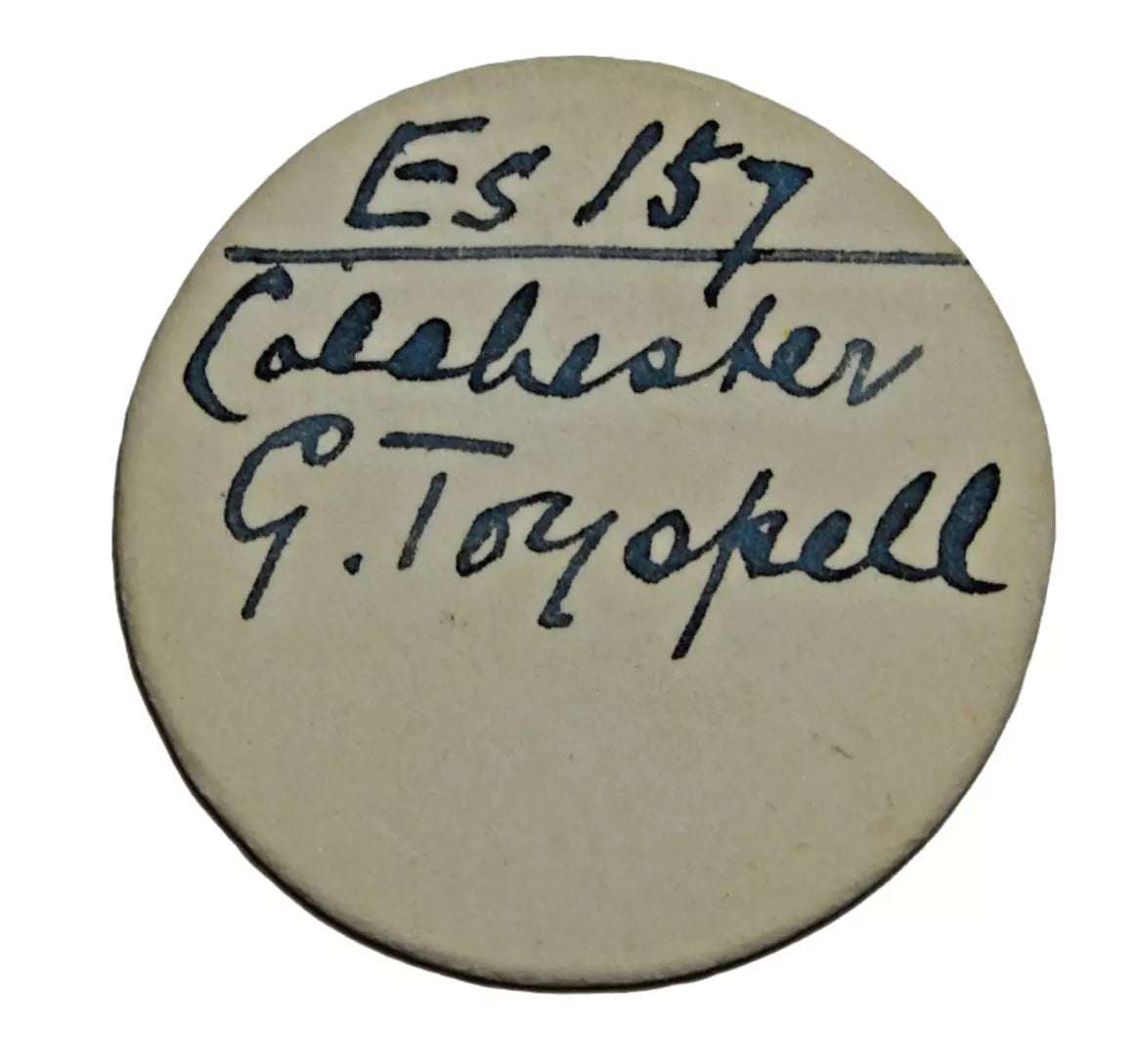 Roman Imperial, Essex, Colchester, Giles Toyspell, farthing token 1666, swan depicted
