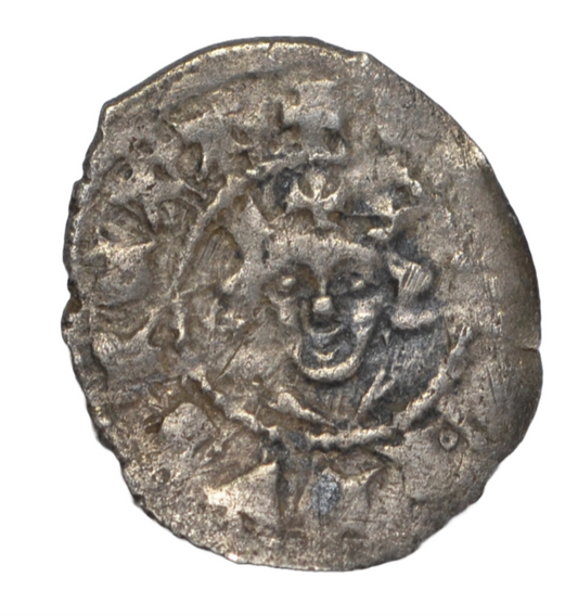 British hammered, Edward I or II, silver farthing, class 10-11, London, c. 1301-14 AD