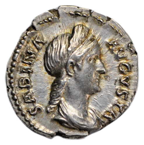 Roman Imperial, Sabina (wife of Hadrian), silver denarius c. 136-8 AD, Rome, Concordia