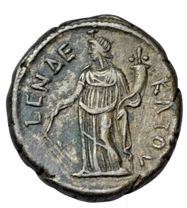 Roman Provincial, Egypt, Alexandria, Hadrian, billon tetradrachm c. 126-7 AD, year 11, Tyche