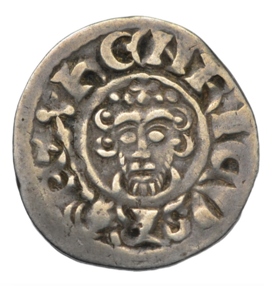 British hammered, John, silver penny, c. 1210-1213, class VIa1, Abel on London