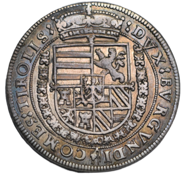 World, Austria, Ferdinand II, archduke, silver taler, Hall mint, c. 1564-95