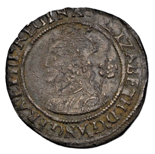 British hammered, Elizabeth I, third coinage, silver threepence, 1563/2, mm pheon