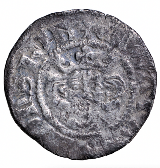 British hammered, Edward I, silver penny, Berwick-upon-Tweed mint, type 4, c. 1298 AD