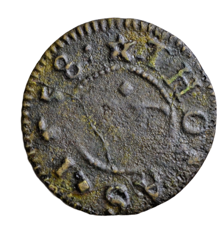 British token, Uncertain locality, Thomas Carter, farthing token 1658, Norweb 9342 (this piece)