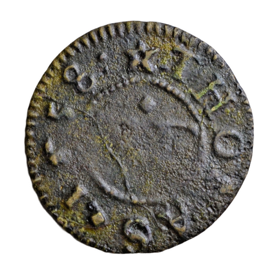 British tokens, Uncertain locality, Thomas Carter, farthing token 1658, Norweb 9342 (this piece)