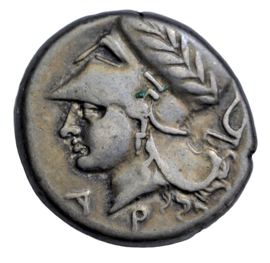 Greek, Corinthia, Corinth, silver stater c. 350-306 BC, Athena/Pegasos, 1956 provenance