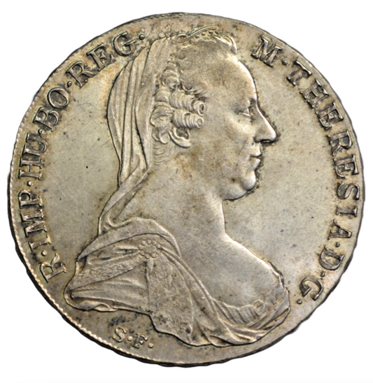 World, Austria, Maria Theresa taler "1780", Vienna mint restrike c. 1900-30