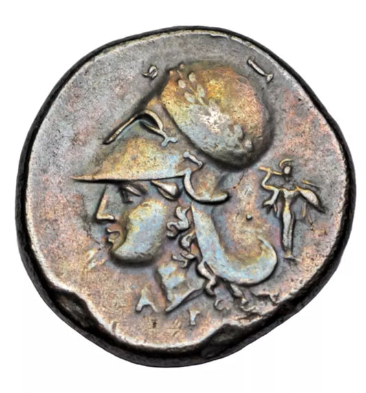 Greek, Corinthia, Corinth, silver stater c. 350-306 BC, Athena/Pegasos, 1954 provenance