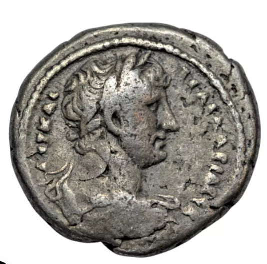 Roman Provincial, Egypt, Alexandria, Hadrian, billon tetradrachm c. 124-5 AD, year 9, Nike