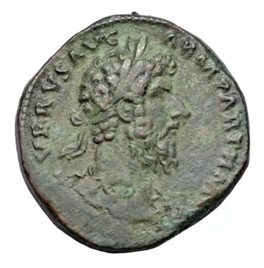 Roman Imperial, Lucius Verus AE sestertius, Rome 166-167 AD, Victory. RIC III 1461