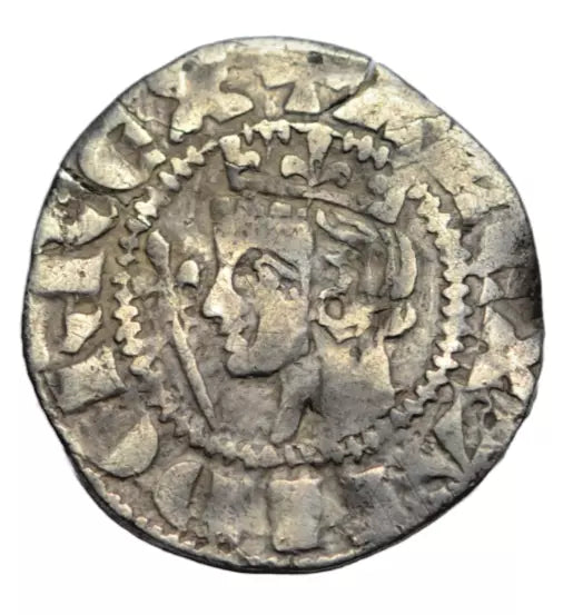 British hammered, Scotland, Alexander III, silver farthing, second coinage c. 1280-6 AD, reads :SC