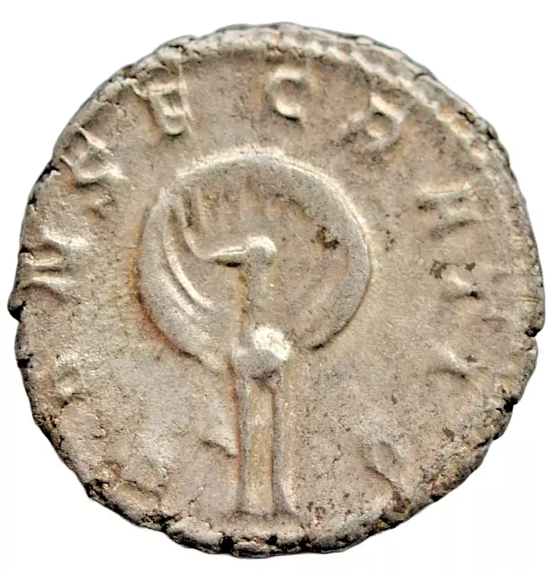 Roman Imperial, Egnatia Mariniana, wife of Valerian AR Antoninianus. Rome 256-257 AD. RIC V 3