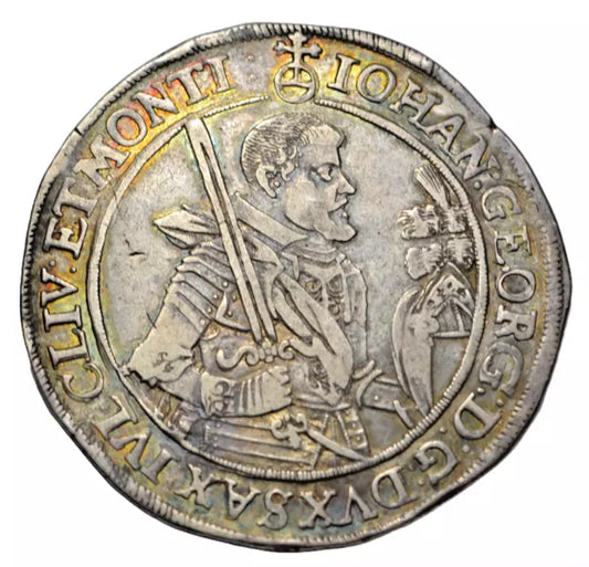 World, Germany, Saxony (Sachsen-Albertinische), Johann Georg I, silver taler 1623