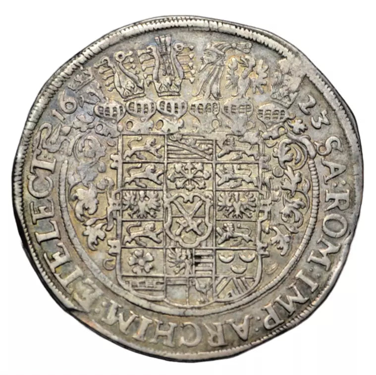 World, Germany, Saxony (Sachsen-Albertinische), Johann Georg I, silver taler 1623