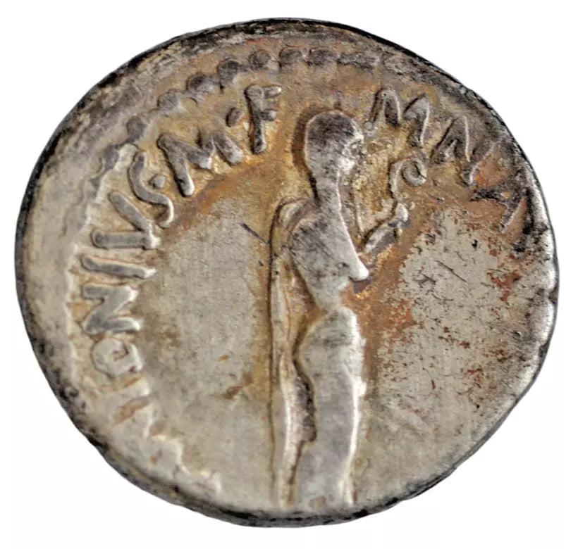 Roman Republican, Mark Antony AR denarius, Athens, 38 BC, Cr. 533/2, ex-Helmingham (Suffolk) hoard