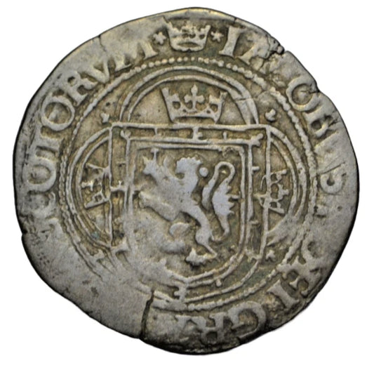 British, Scotland, James IV, BI plack, type IV, Roman lettering, c. 1488-1513, Edinburgh