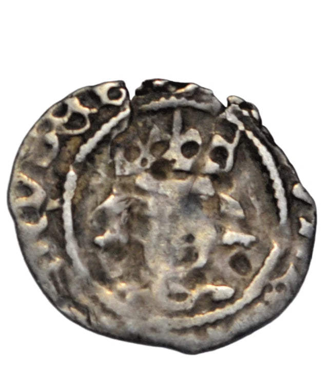 World, Ireland, Edward IV, heavy coinage cross and pellet penny, type 1, Drogheda mint