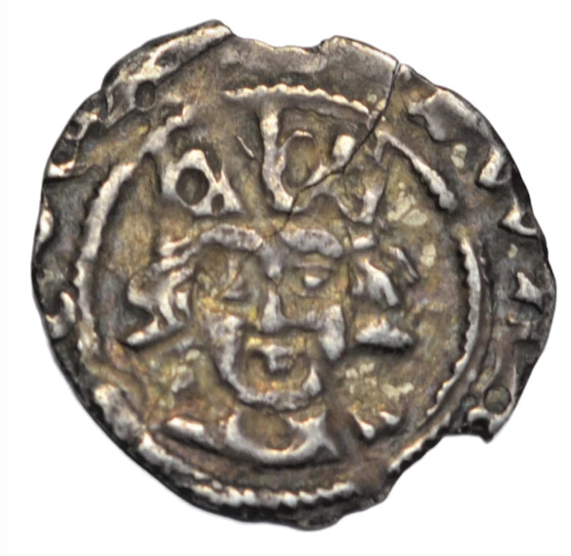 World, Ireland, Edward IV, heavy coinage cross and pellet penny, type 1, Drogheda mint