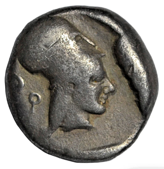 Greek, Corinthia, Corinth, AR stater, archaic issue c. 480-400 BC, Athena Pegasos
