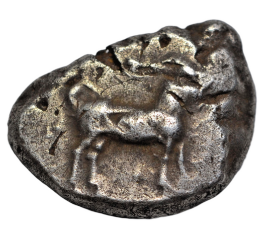 Greek, Lycia, Kuprilli, silver stater c. 470-430 BC, goat/triskeles, extremely rare