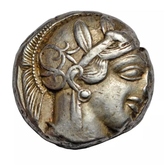 Greek, Attica, Athens, silver tetradrachm c. 454-404 BC, Athena/Owl