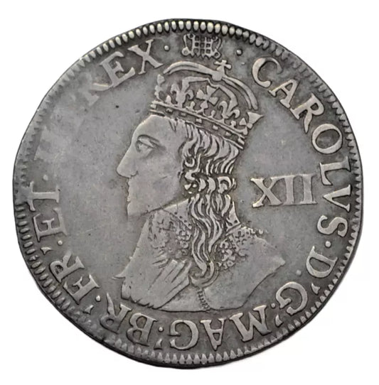 British hammered, Charles I, pattern silver shilling, mintmark portcullis, c. 1633-4, ex-Ryan