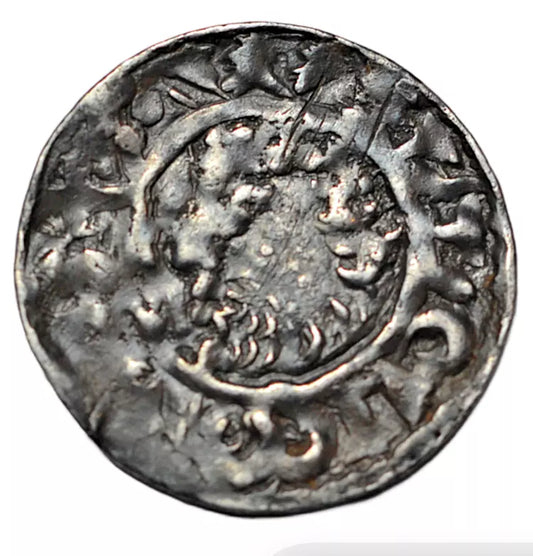 British hammered, Scotland, Alexander II, silver penny, phase B, c. 1214-30 AD, Walter Ehu