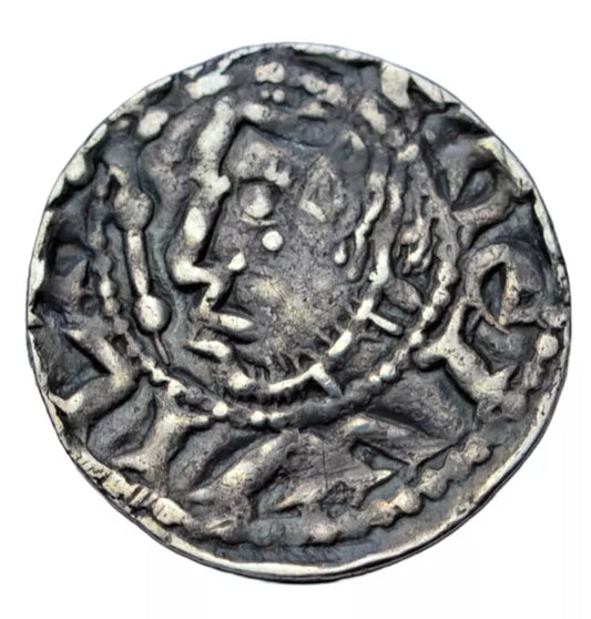 British hammered, Scotland, William "the Lion", silver short cross penny, 1205-14 AD, Hue Walter