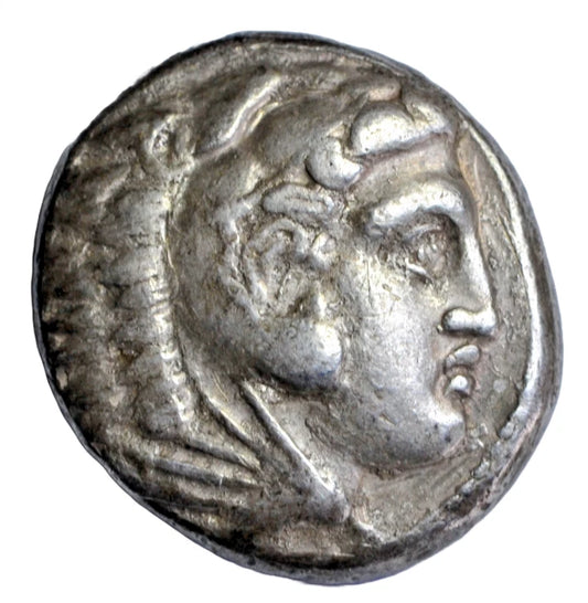Greek, Macedon, Alexander III "the Great", AR tetradrachm, Amphipolis, c. 323-320 BC