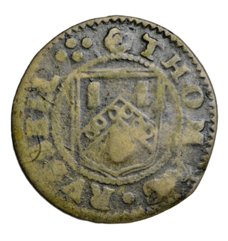 British tokens, Warwickshire, Birmingham, Thomas Russell, halfpenny token 1667, Norweb 5292b