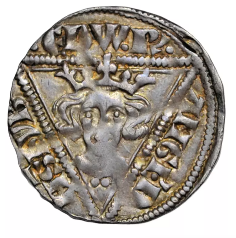 British hammered, Ireland, Edward I, silver penny, Waterford mint, c. 1281-2 AD, type 1b