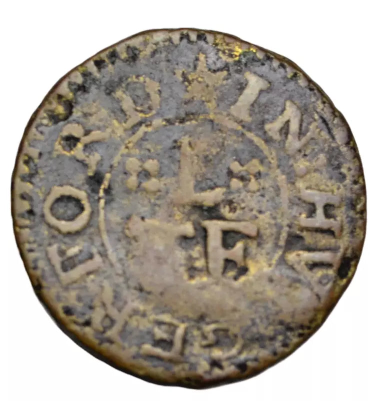 British tokens, Berkshire, Hungerford, Timothy Lucus, farthing token c. 1650s, as BW 37