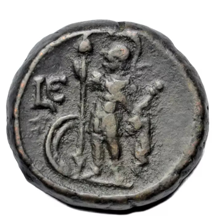 Roman Provincial, Egypt, Alexandria, Severus Alexander as Caesar, BI tetradrachm c. 221-2 AD, Ares