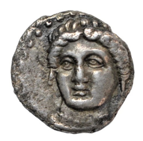 Greek, Paphlagonia, Sinope, AR trihemiobol c. 330-300 BC, nymph facing/eagle, ex-Pozzi