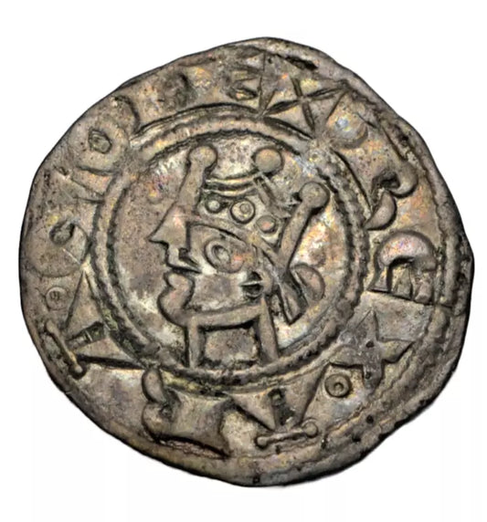 World, France, Provence, Alfonso I of Aragon, 1162-96 AD, AR dinero, Marseille